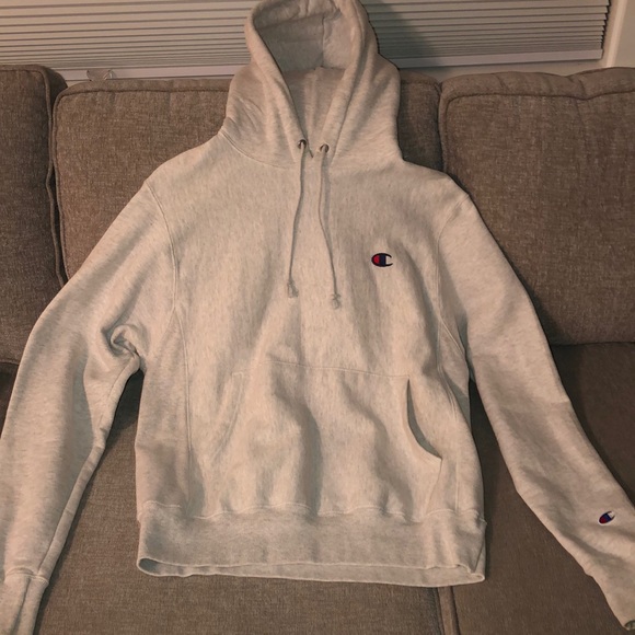 Champion Sweaters - NWOT Champion Grey Hoodie Size Small